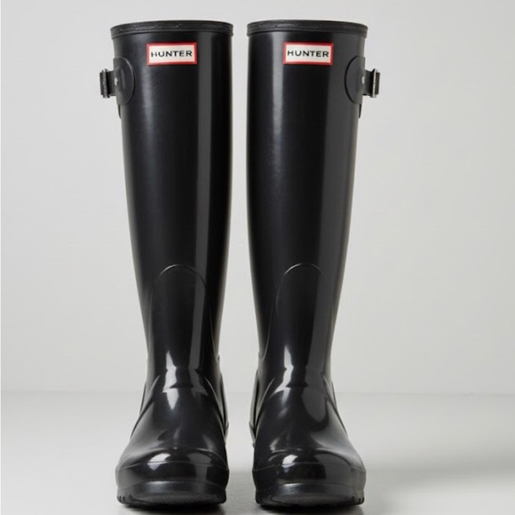 Hunter Shoes - Hunter Black and White Label Boots